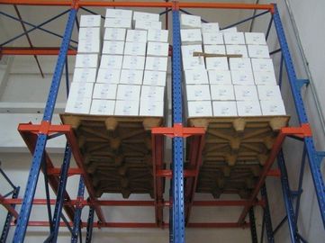 Стальной привод паллета в класть сверхмощные 10m на полку для емкости промышленного пакгауза большой